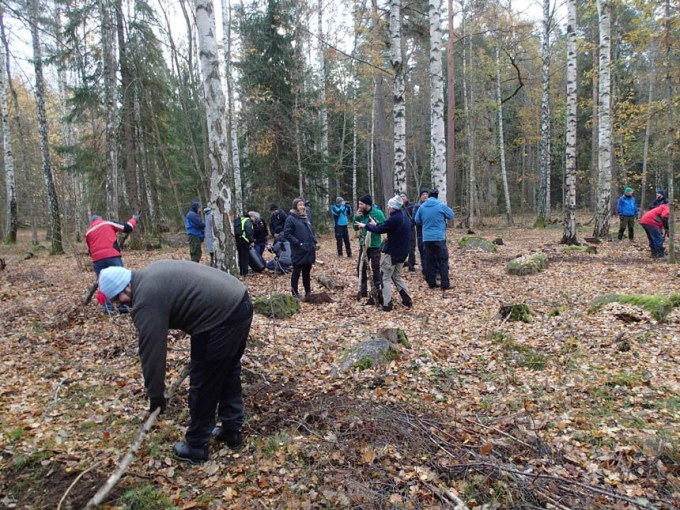Gräv där du står!