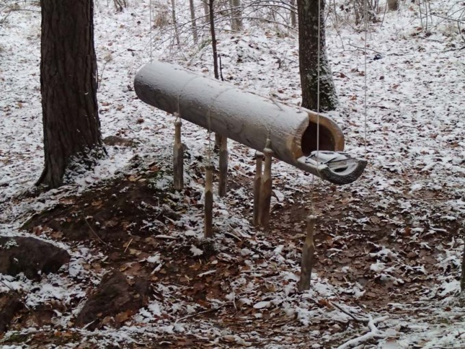 Här ville tekniken inte fungera.