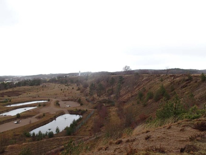 Utsikten vid Bräckan är fantastisk.